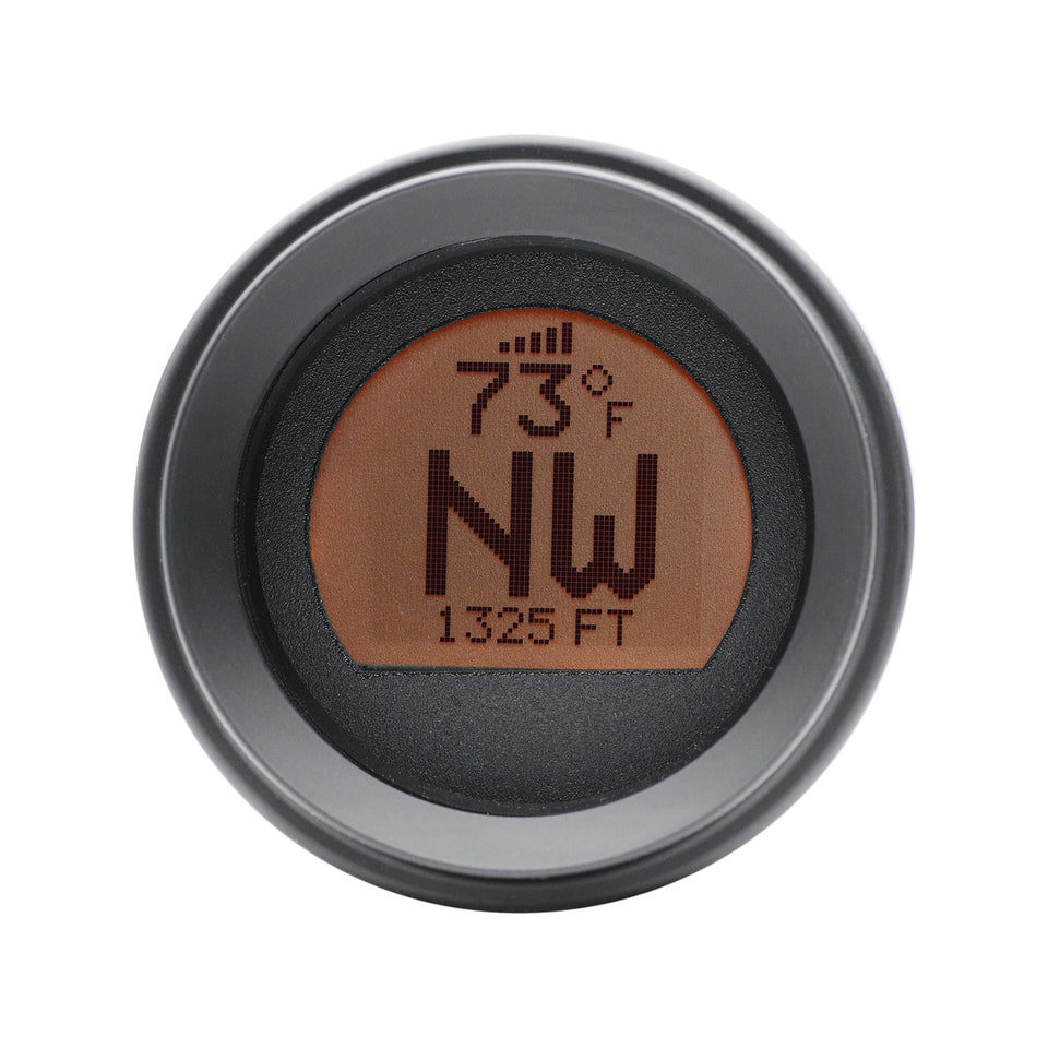 DAKOTA DIGITAL - 2-3/16" STAND-ALONE LCD GPS COMPASS - BLACK/BLACK