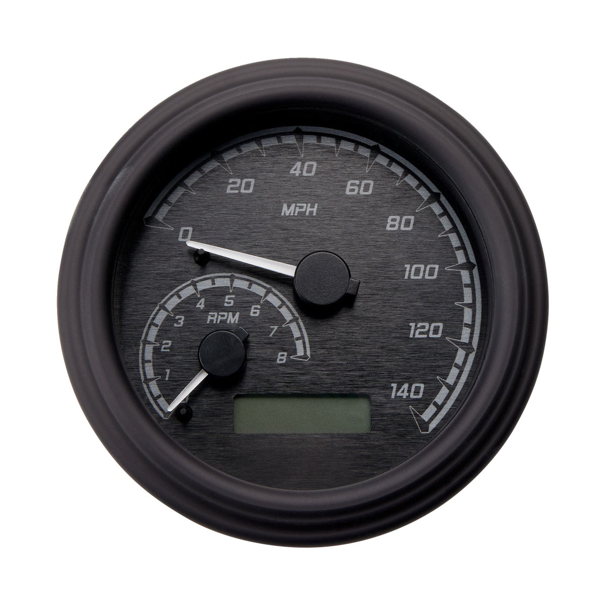 DAKOTA DIGITAL - MVX SERIES ANALOG GAUGE SYSTEM - BLACK/GRAY/BLACK