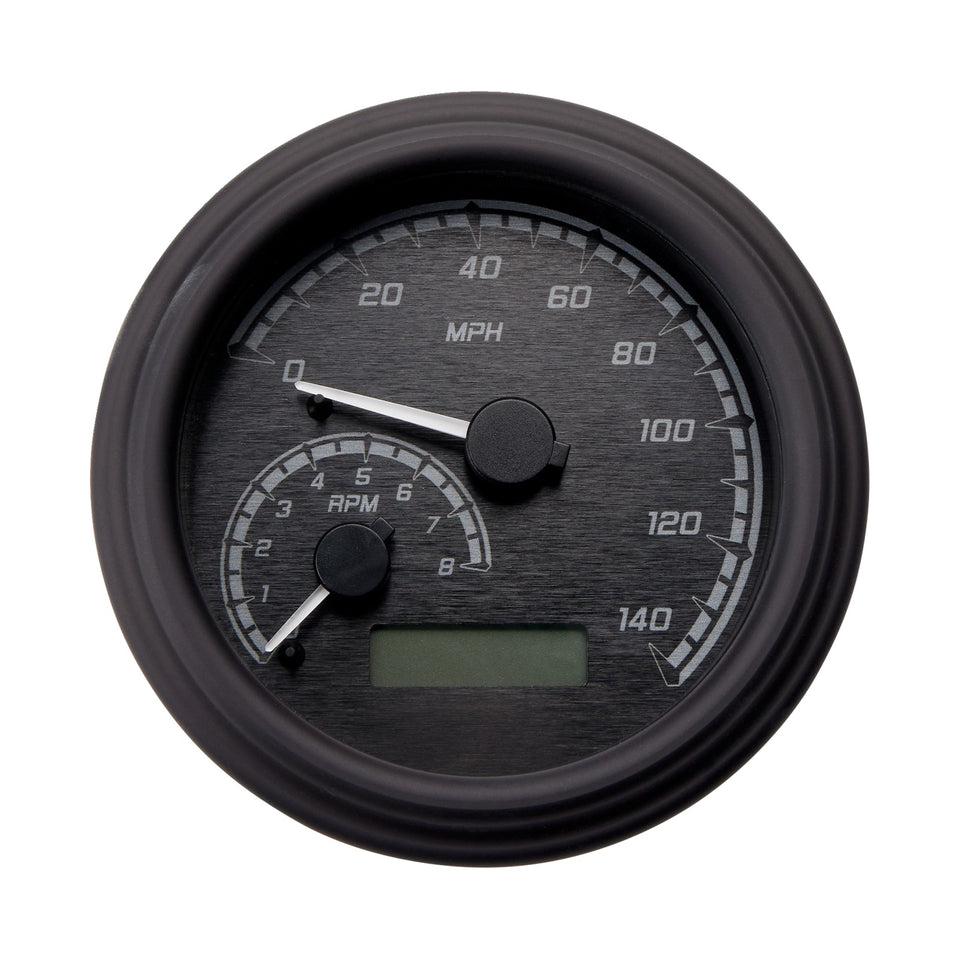 DAKOTA DIGITAL - MVX SERIES ANALOG GAUGE SYSTEM - BLACK/GRAY/BLACK