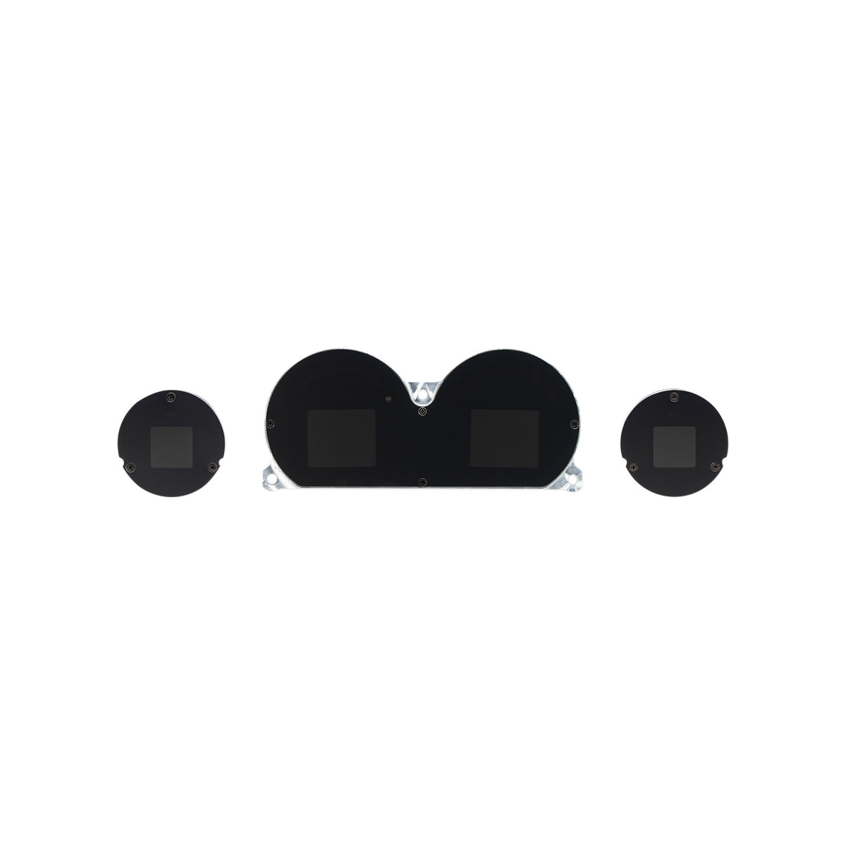 DAKOTA DIGITAL - MLX 4-GAUGE INSTRUMENT KIT - BLACK BEZEL