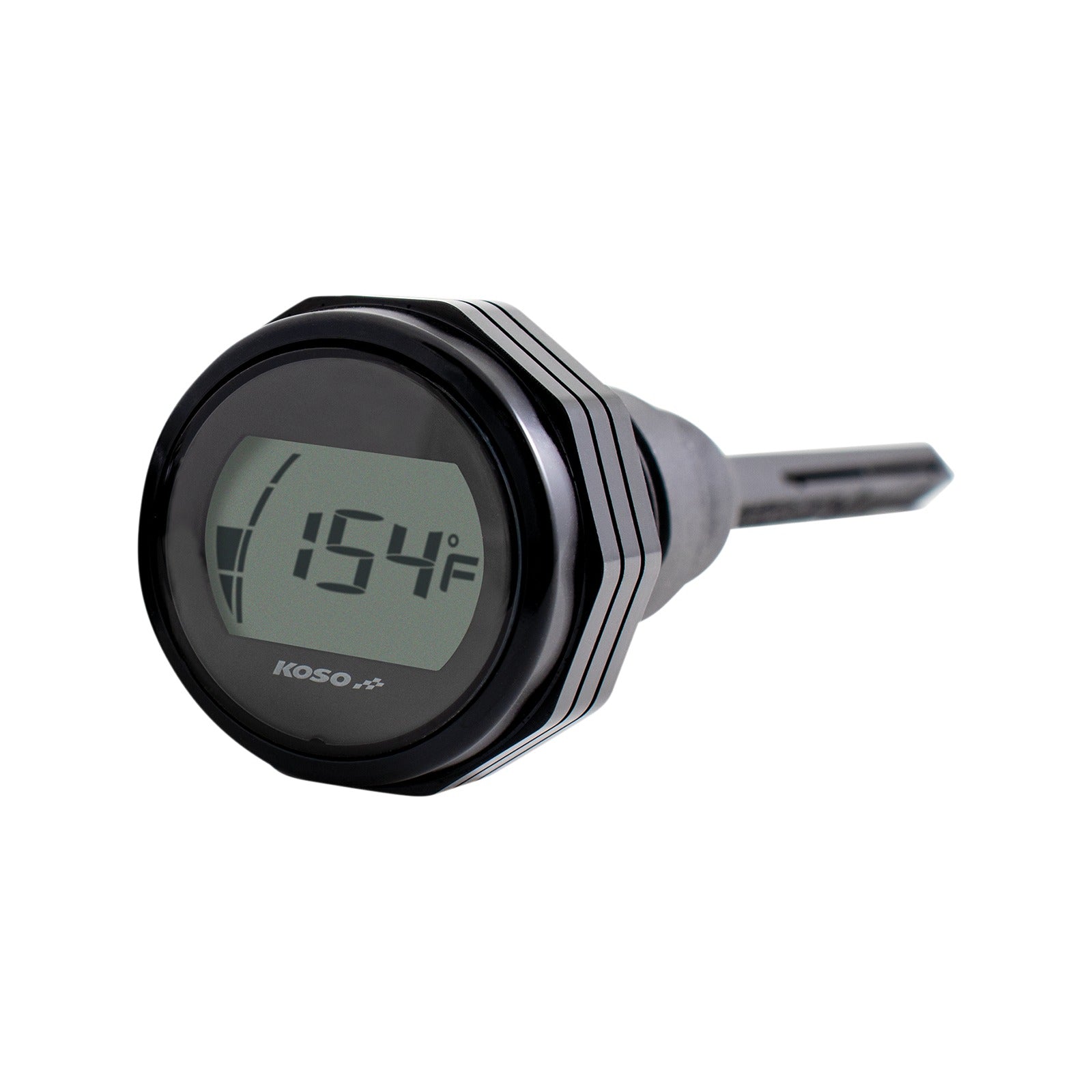 KOSO NORTH AMERICA - OIL DIPSTICK GAUGE - BLACK - TOURING/TRIKE '17-'25