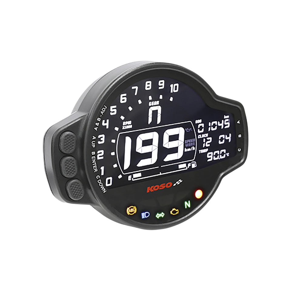 KOSO NORTH AMERICA - MS-01 MULTIFUNCTIONAL GAUGE - UNIVERSAL