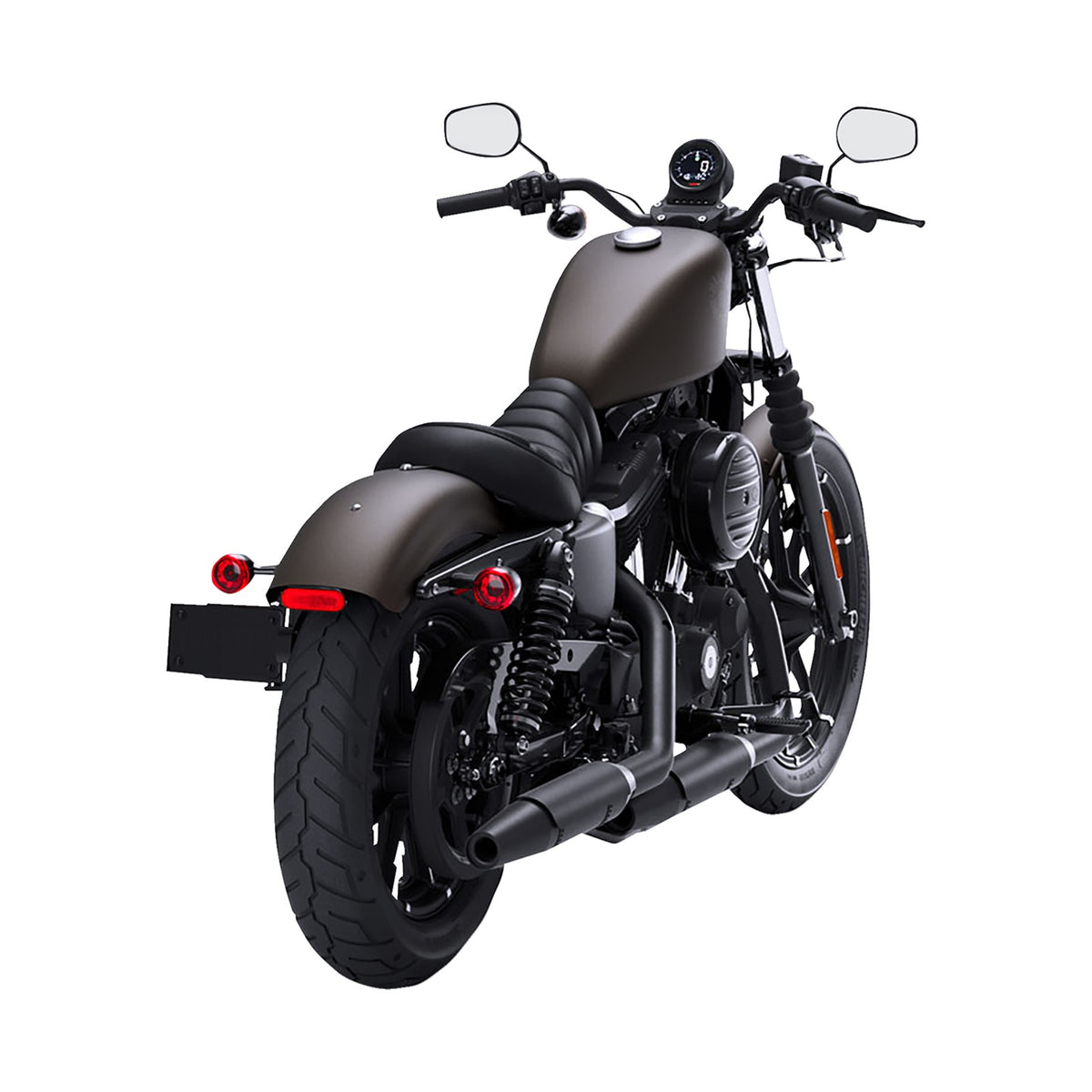 KOSO NORTH AMERICA - DL-04HD MULTIFUNCTION GAUGE - BLACK - HARLEY DAVIDSON(R)