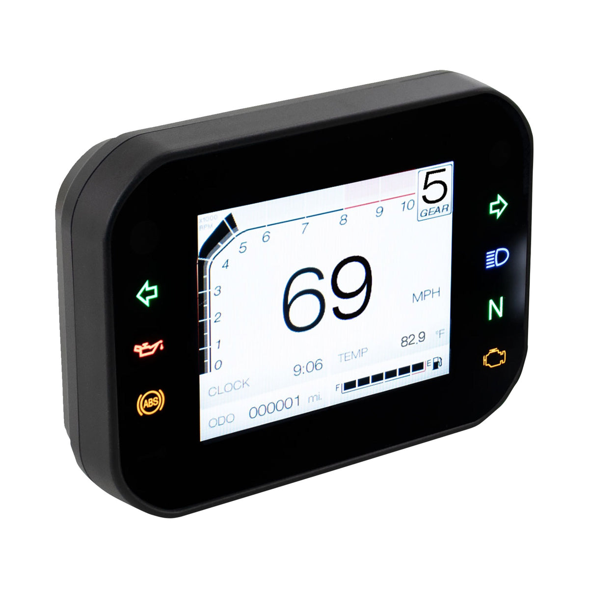 KOSO NORTH AMERICA - TFT MULTIFUNCTION METER - RX-3S - UNIVERSAL
