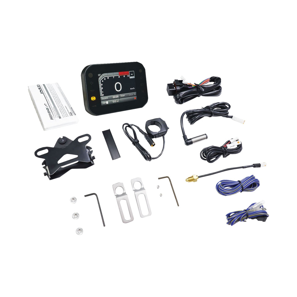 KOSO NORTH AMERICA - TFT MULTIFUNCTION METER - RX-3S - UNIVERSAL