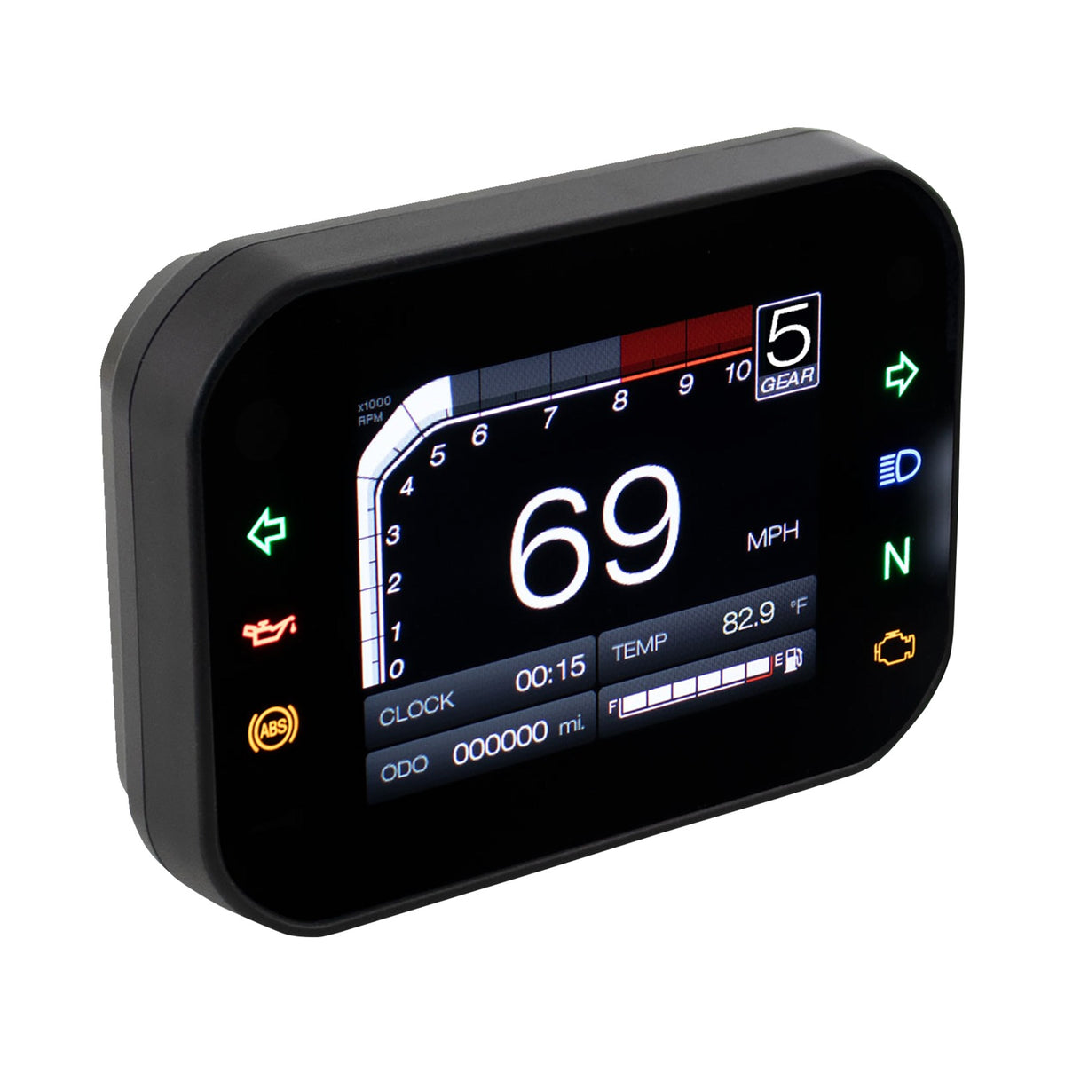 KOSO NORTH AMERICA - TFT MULTIFUNCTION METER - RX-3S - UNIVERSAL