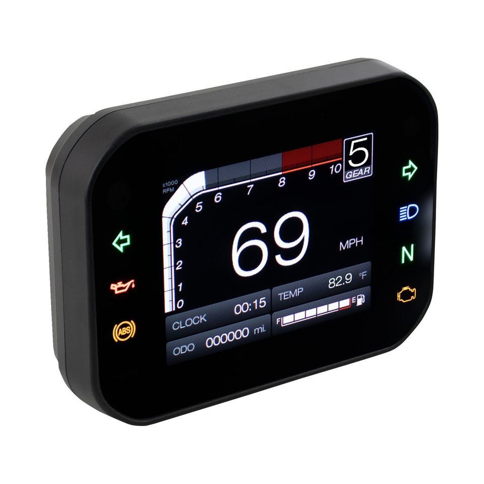 KOSO NORTH AMERICA - TFT MULTIFUNCTION METER - RX-3S - UNIVERSAL