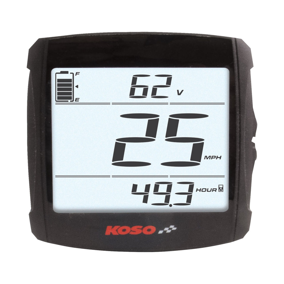 KOSO NORTH AMERICA - XR-01 GPS SPEEDOMETER WITH SENSOR