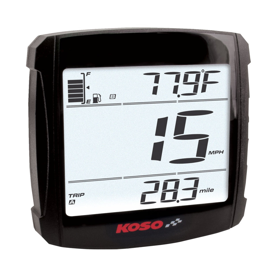 KOSO NORTH AMERICA - XR-01 GPS SPEEDOMETER WITH SENSOR
