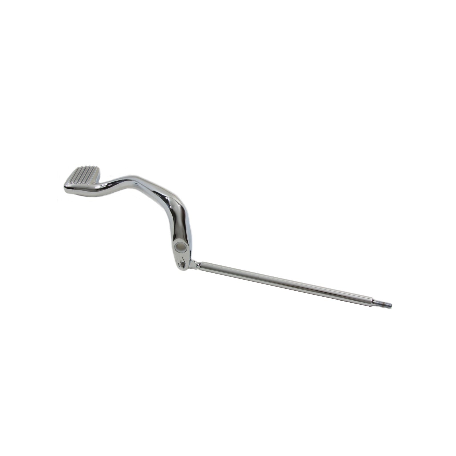 V-TWIN MFG - FXD REAR BRAKE PEDAL W/ROD (CHROME)