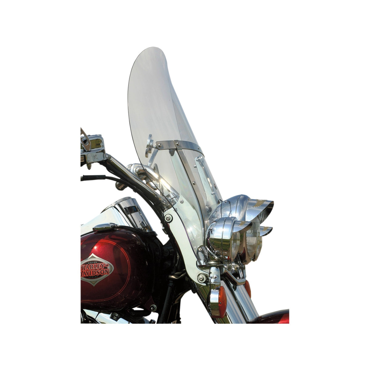 KLOCK WERKS - BILLBOARD FLARE(R) WINDSHIELD - 20" - CLEAR - '86-'25 FLRT/FLS