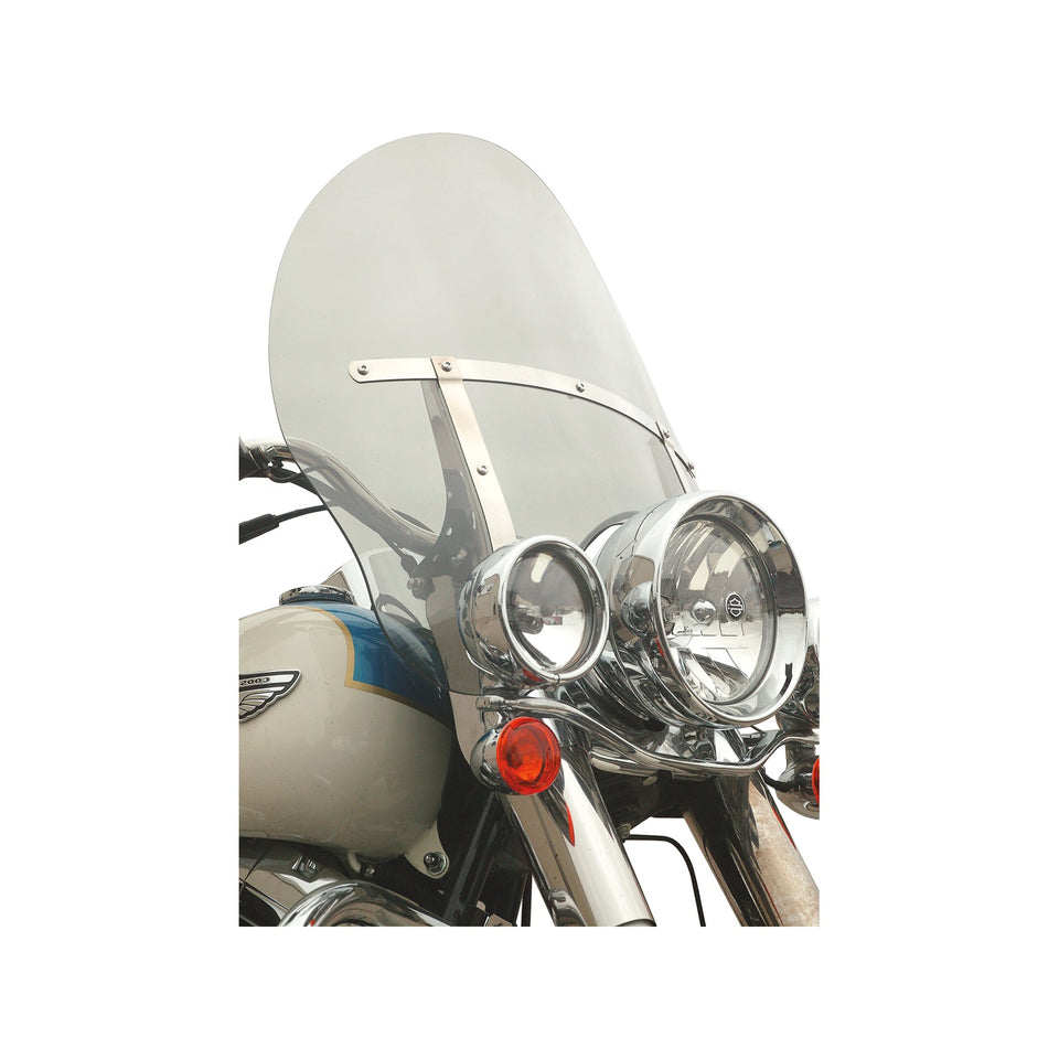 KLOCK WERKS - BILLBOARD FLARE(R) WINDSHIELD - 18" - CLEAR - '88-'25 FX/FXR/XL