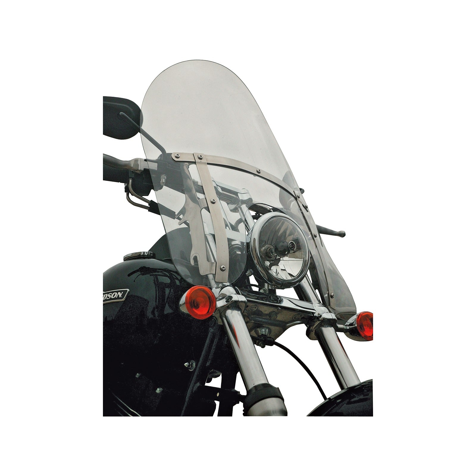 KLOCK WERKS - BILLBOARD FLARE(R) WINDSHIELD - 18" - CLEAR - '88-'25 FX/FXR/XL