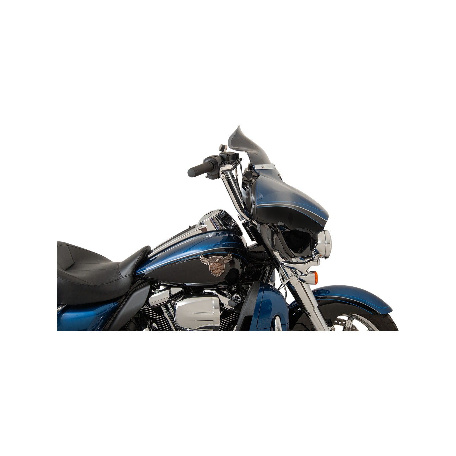 KLOCK WERKS - FLARE(R) WINDSHIELD - 8-1/2" - DARK - SMOKE - '14-'25 FLH