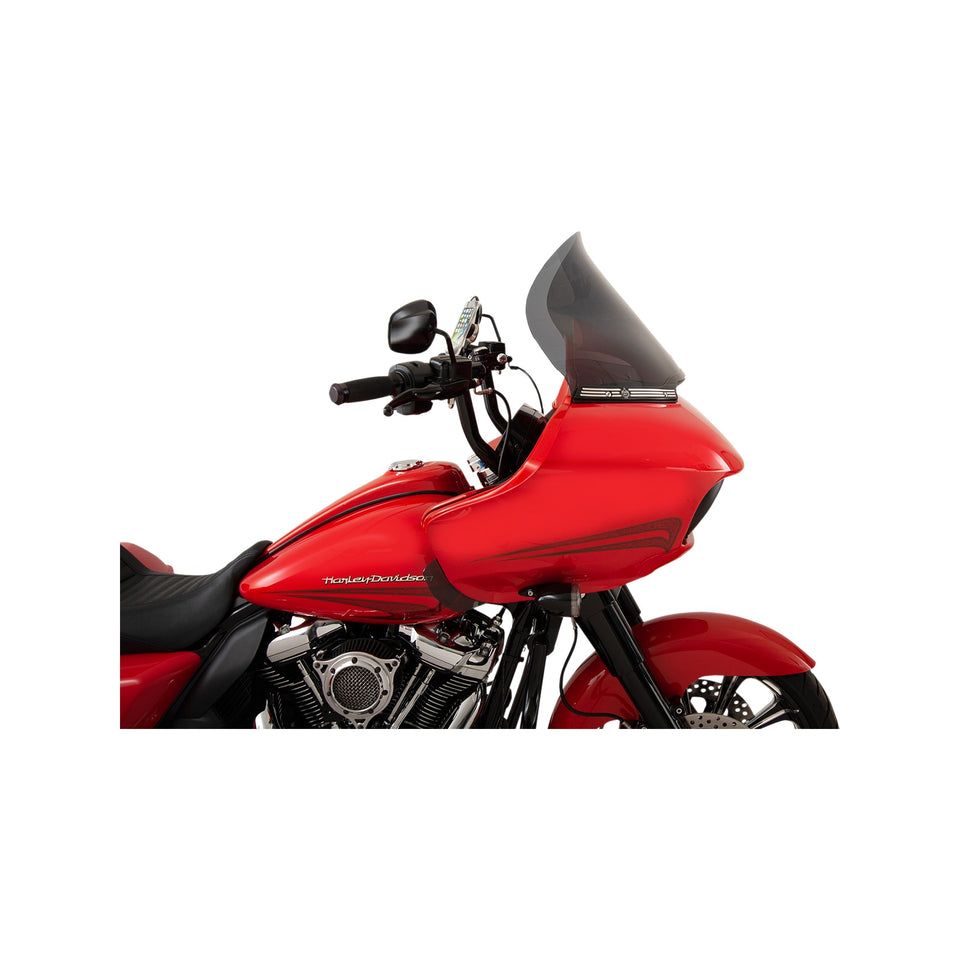 KLOCK WERKS - PRO-TOURING FLARE(R) WINDSHIELD - 15" - DARK SMOKE - '15-'25 FLTR