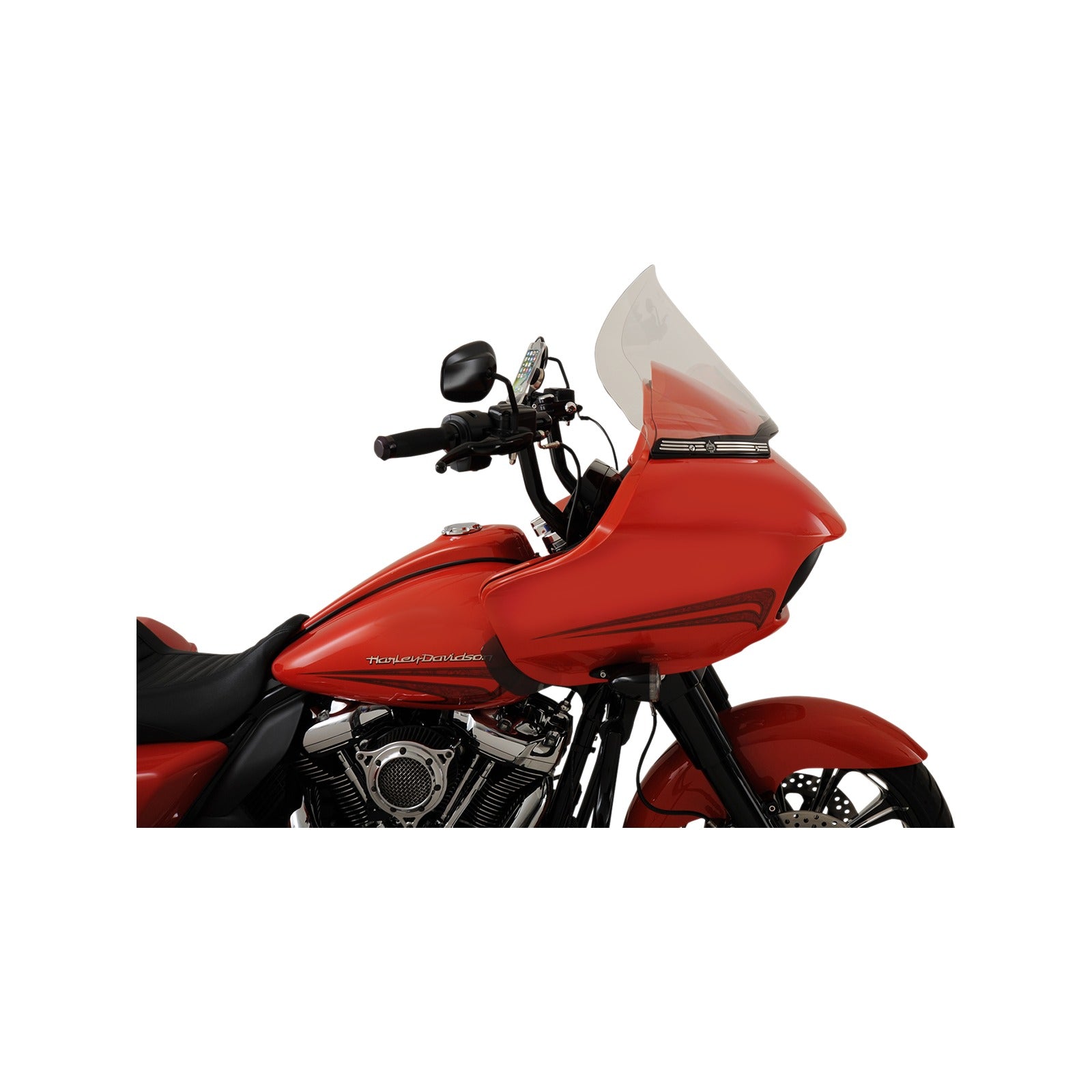 KLOCK WERKS - PRO-TOURING FLARE(R) WINDSHIELD - 15" - CLEAR - '15-'25 FLTR