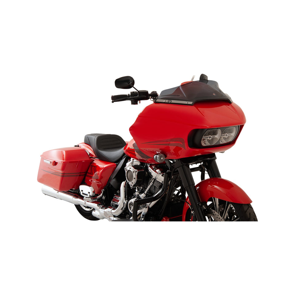 KLOCK WERKS - SPORT FLARE(R) WINDSHIELD - 6" - DARK SMOKE - '15-'25 FLTR