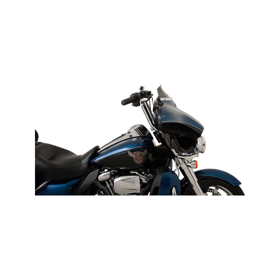 KLOCK WERKS - FLARE(R) WINDSHIELD - 4" - BLACK - '14-'25 FLH