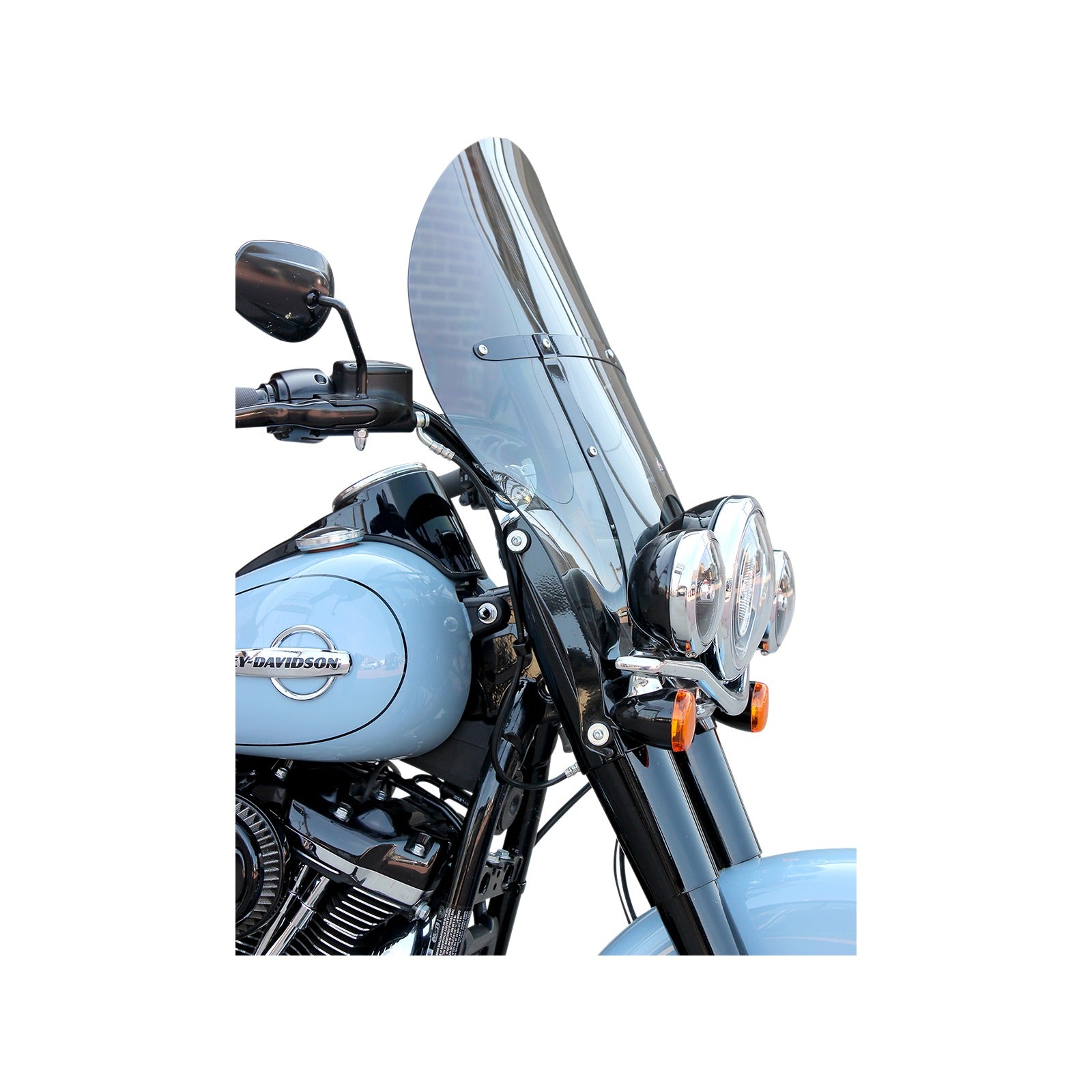 KLOCK WERKS - BILLBOARD FLARE(R) WINDSHIELD - 20" - TINTED - '18-'25 HARLEY-DAVIDSON(R)