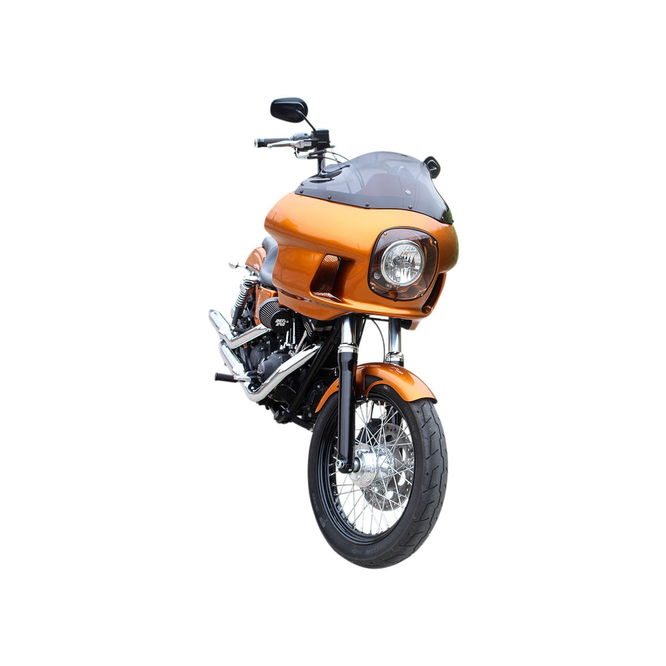 KLOCK WERKS - FLARE(R) WINDSHIELD - 12" - DARK SMOKE - '83-'93 FXRT