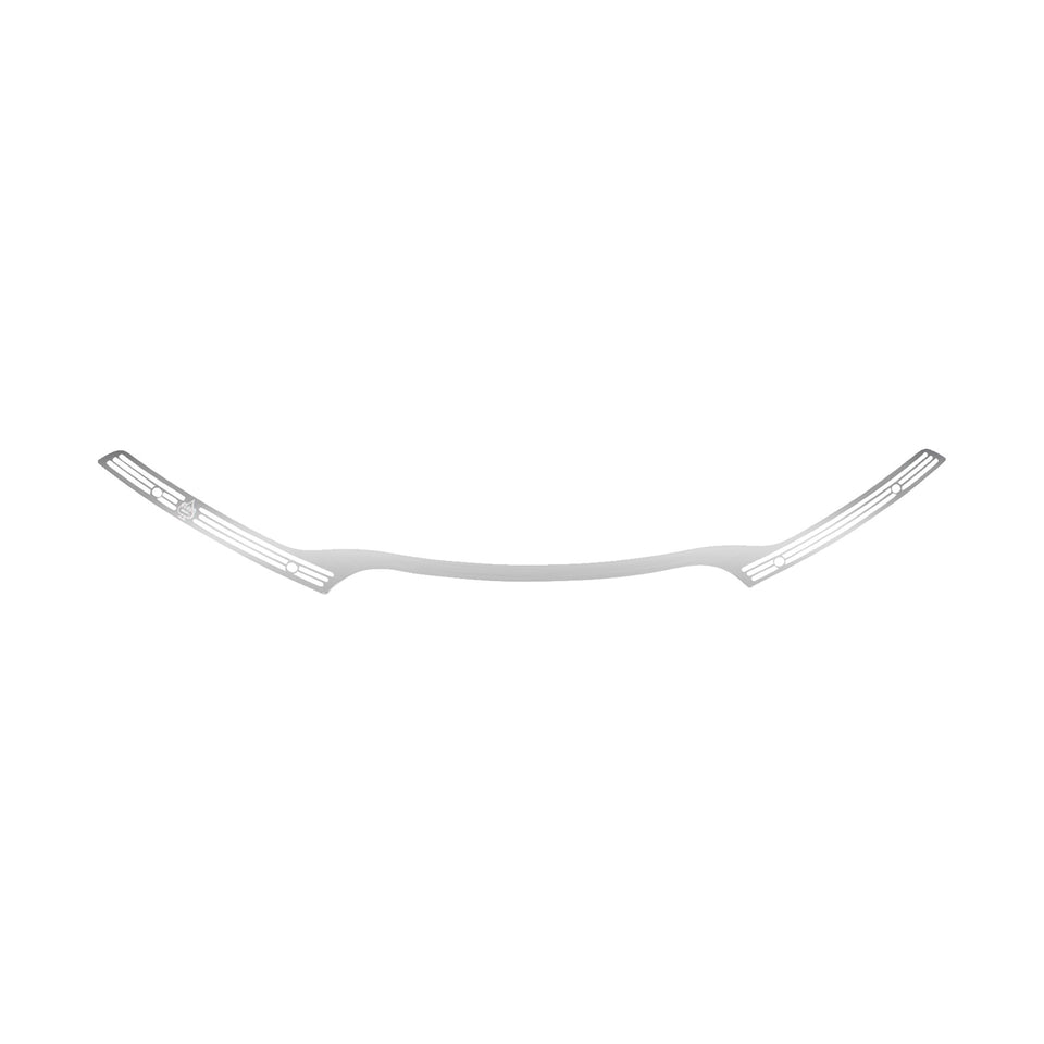 KLOCK WERKS - FLARE(R) WINDSHIELD TRIM - LOGO - CHROME - '15-'25 FLTR
