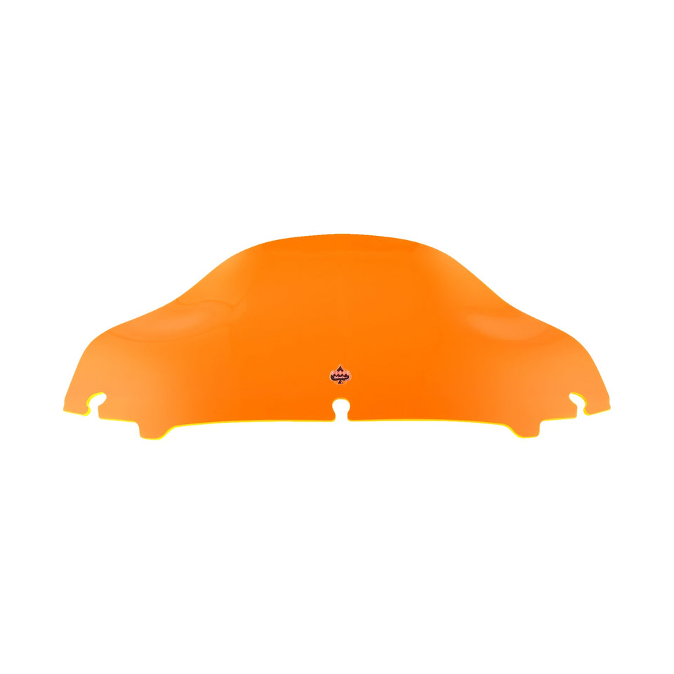KLOCK WERKS - ICE FLARE(R) WINDSHIELD - 6.5" - ORANGE ICE - '14-'25 FLHT/FLHX