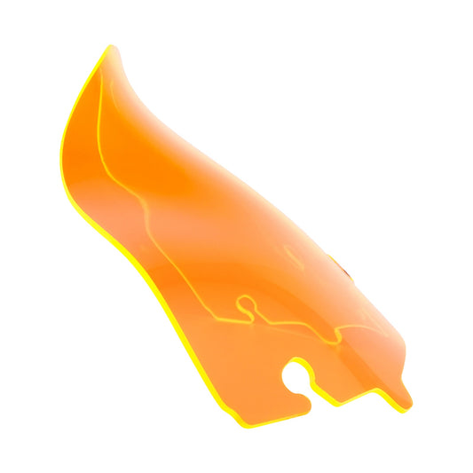 KLOCK WERKS - ICE FLARE(R) WINDSHIELD - 6.5" - ORANGE ICE - '14-'25 FLHT/FLHX