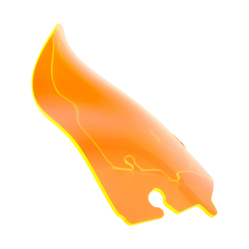 KLOCK WERKS - ICE FLARE(R) WINDSHIELD - 6.5" - ORANGE ICE - '14-'25 FLHT/FLHX