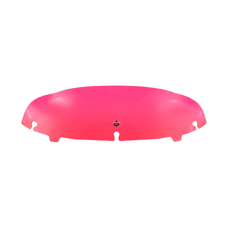 KLOCK WERKS - ICE FLARE(R) WINDSHIELD - 4" - PINK ICE - '14-'25 FLHT/FLHX
