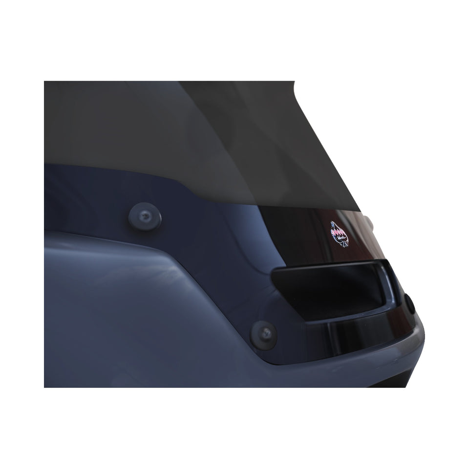 KLOCK WERKS - FLARE(R) WINDSHIELD - 6" - DARK SMOKE - FXLRST
