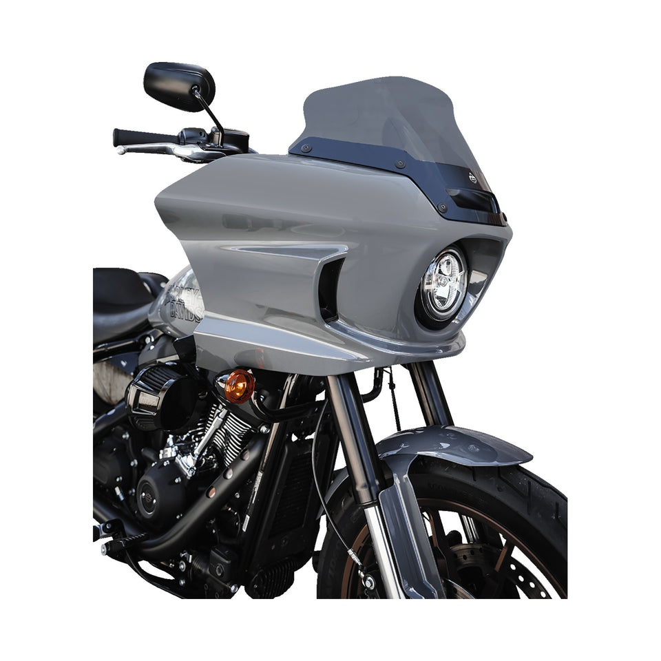 KLOCK WERKS - FLARE(R) WINDSHIELD - 6" - DARK SMOKE - FXLRST