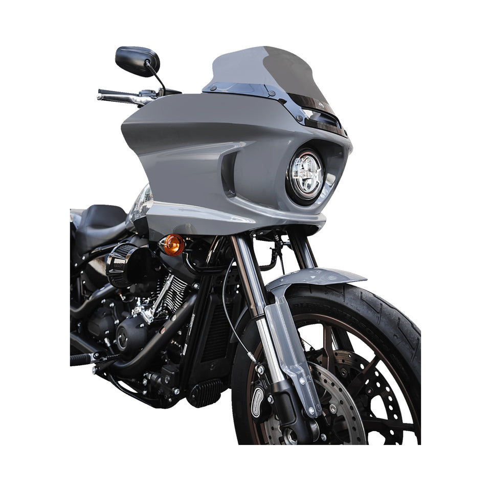 KLOCK WERKS - FLARE(R) WINDSHIELD - 6" - DARK SMOKE - FXLRST