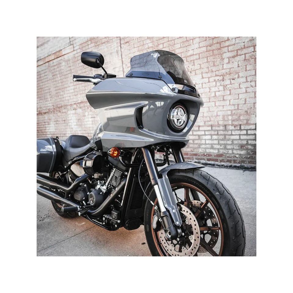 KLOCK WERKS - FLARE(R) WINDSHIELD - 6" - DARK SMOKE - FXLRST
