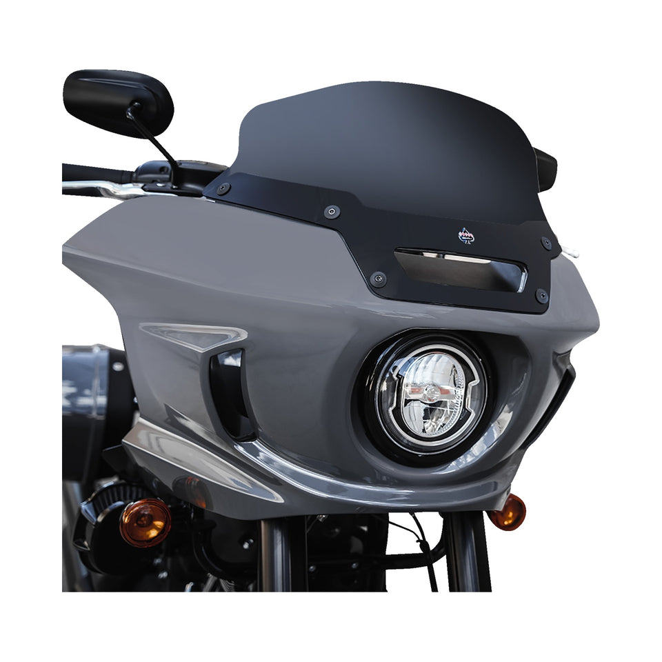 KLOCK WERKS - FLARE(R) WINDSHIELD - 6" - DARK SMOKE - FXLRST