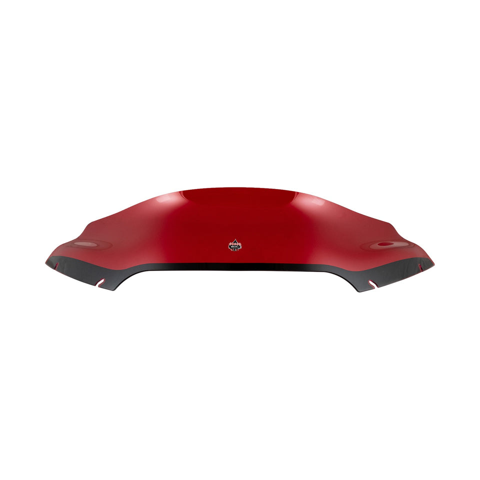 KLOCK WERKS - KOLOR FLARE(R) WINDSHIELD - 6" - RED - '15-'25 FLTR