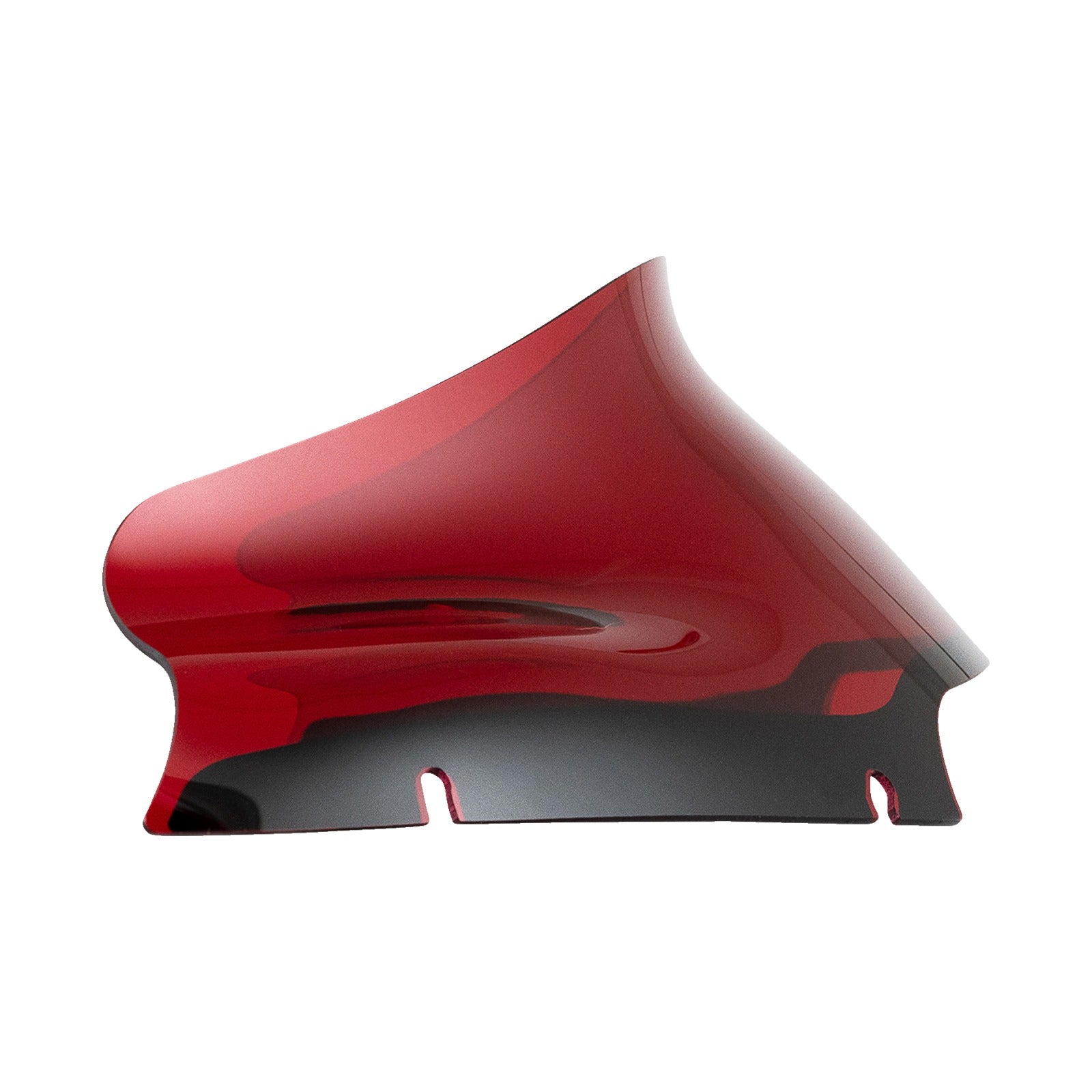 KLOCK WERKS - KOLOR FLARE(R) WINDSHIELD - 6" - RED - '15-'25 FLTR