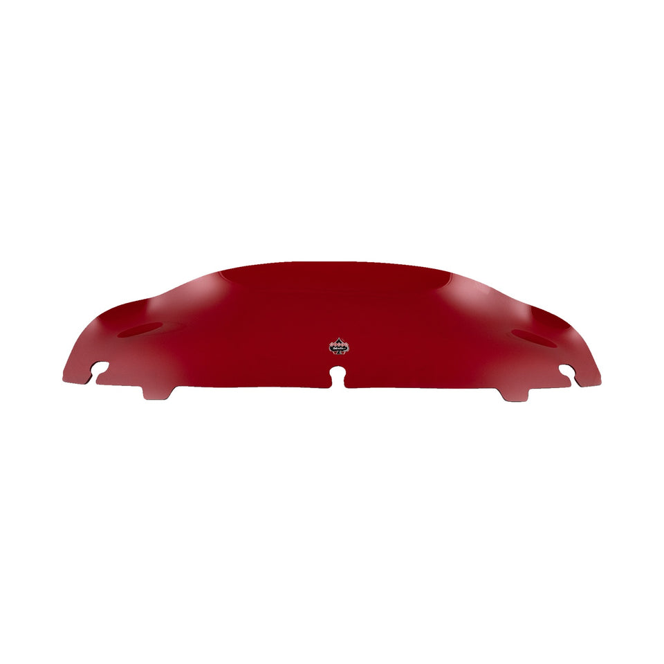 KLOCK WERKS - KOLOR FLARE(R) WINDSHIELD - 4" - RED - '14-'25 FLH/FLHT/FLHX