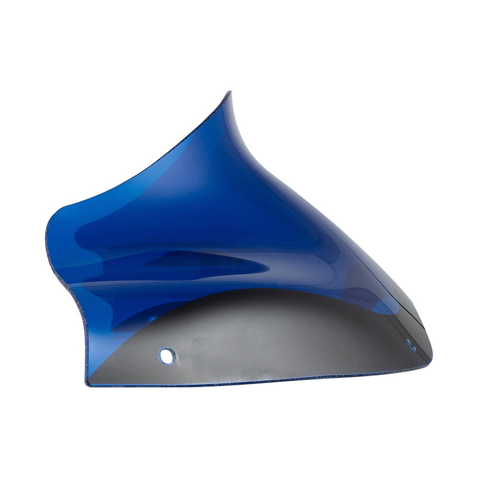 KLOCK WERKS - KOLOR FLARE(R) WINDSHIELD - 8" - BLUE - '98-'13 FLTR