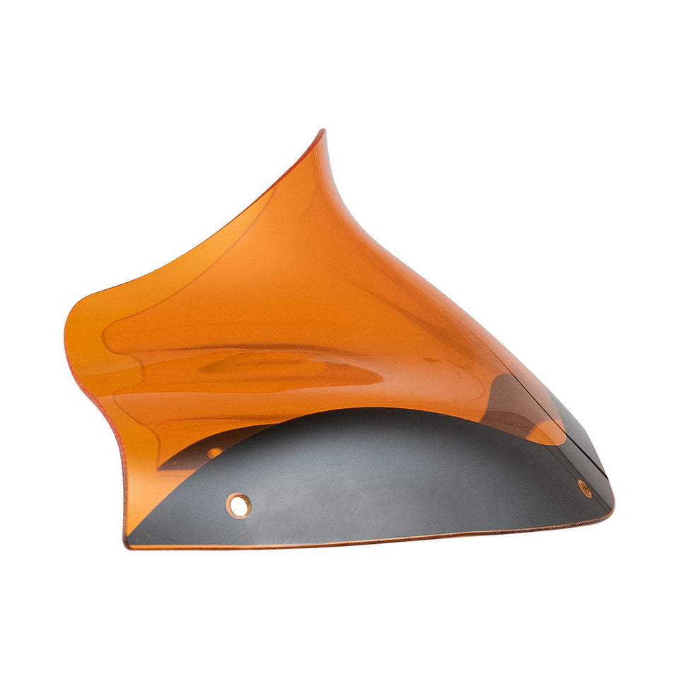 KLOCK WERKS - KOLOR FLARE(R) WINDSHIELD - 6-1/2" - ORANGE - '96-'13 FLHT/FLHX