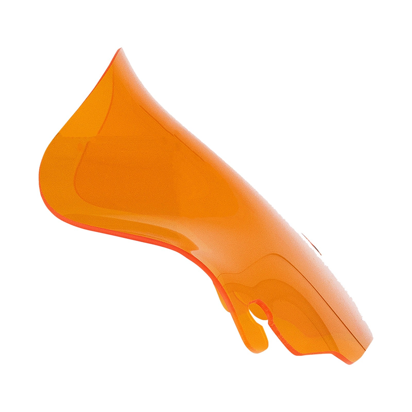 KLOCK WERKS - KOLOR FLARE(R) WINDSHIELD - 6-1/2" - ORANGE - '96-'13 FLHT/FLHX