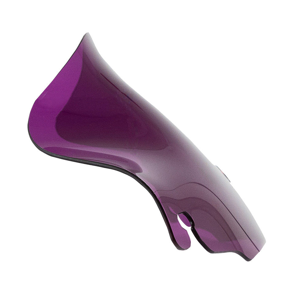 KLOCK WERKS - KOLOR FLARE(R) WINDSHIELD - 6-1/2" - PURPLE - '96-'13 FLHT/FLHX
