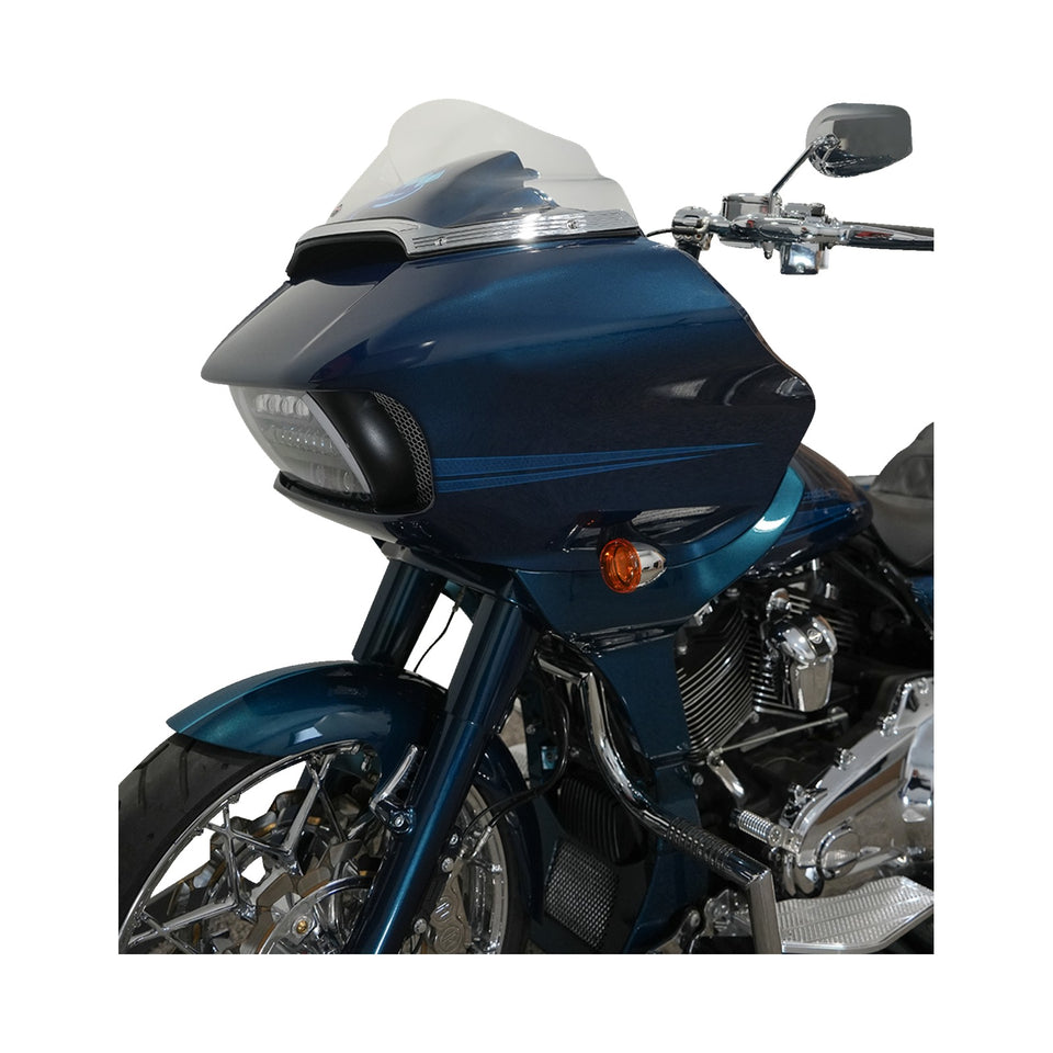 KLOCK WERKS - SPORT FLARE(R) WINDSHIELD - 9" - CLEAR - '15-'25 FLTR