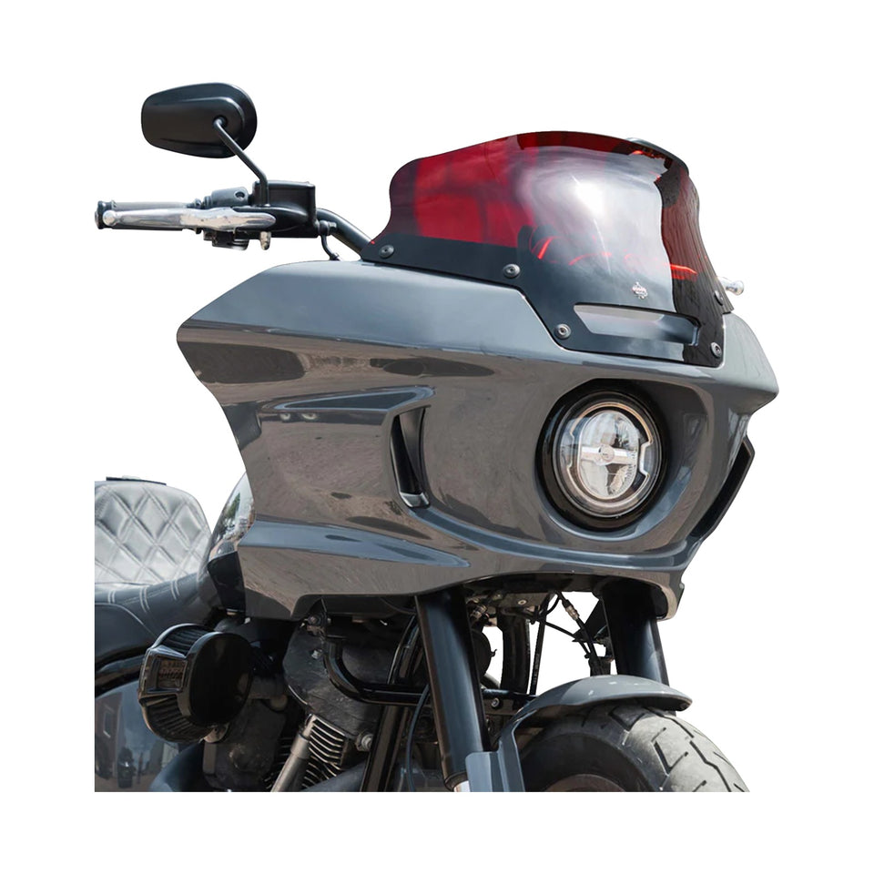 KLOCK WERKS - KOLOR FLARE(R) WINDSHIELD - 6" - RED - '22-'25 FXLRST