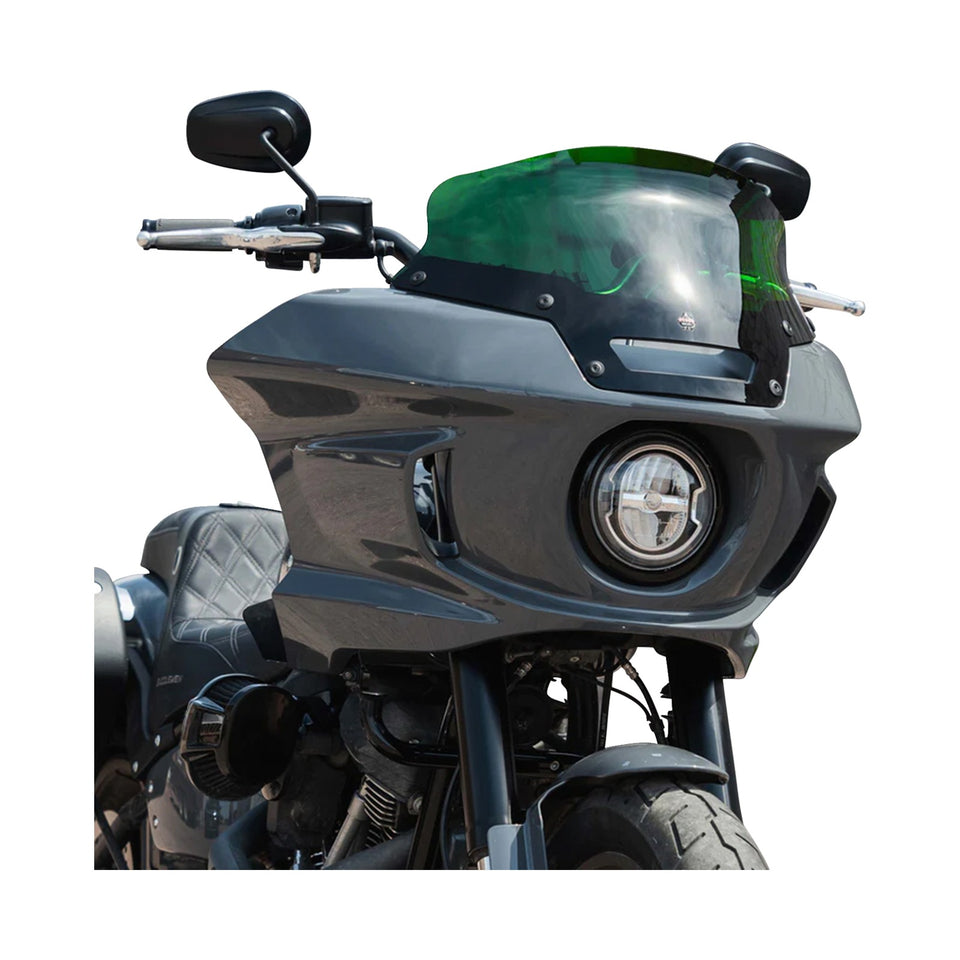KLOCK WERKS - KOLOR FLARE(R) WINDSHIELD - 6" - GREEN - '22-'25 FXLRST