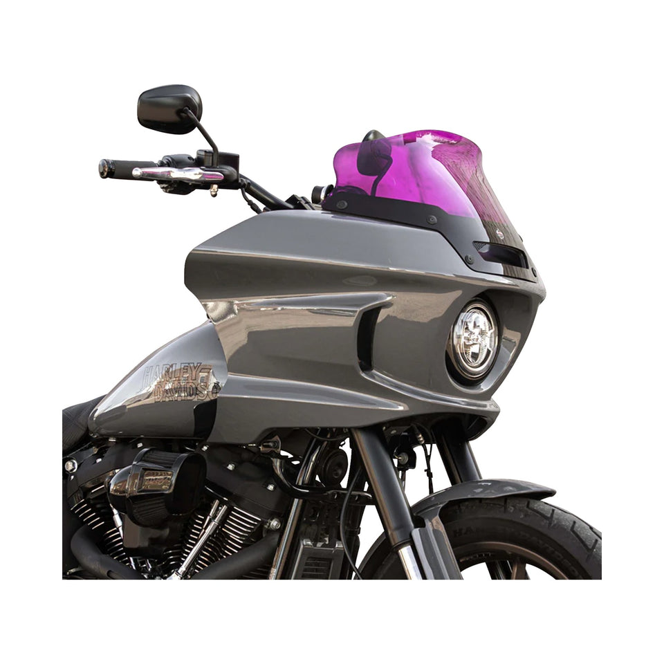 KLOCK WERKS - KOLOR FLARE(TM) SPORT WINDSHIELD - 6" - PURPLE - '22-'25 FXLRST