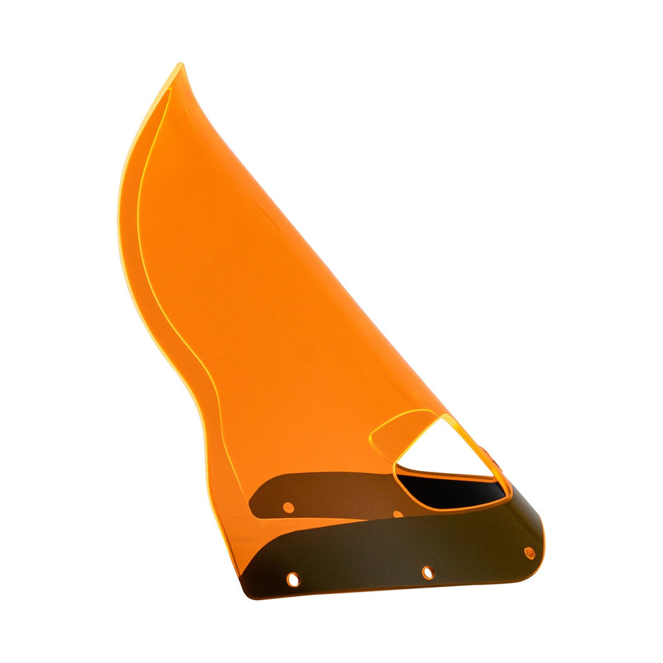 KLOCK WERKS - ICE FLARE(R) WINDSHIELD - 15" - ROAD WARRIOR FAIRING