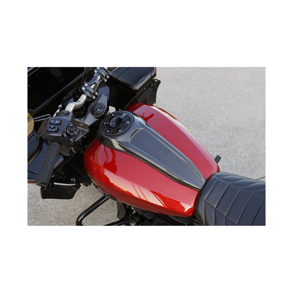 ARLEN NESS - TANK DASH PANEL - CARBON FIBER - FLTRX/FLHX