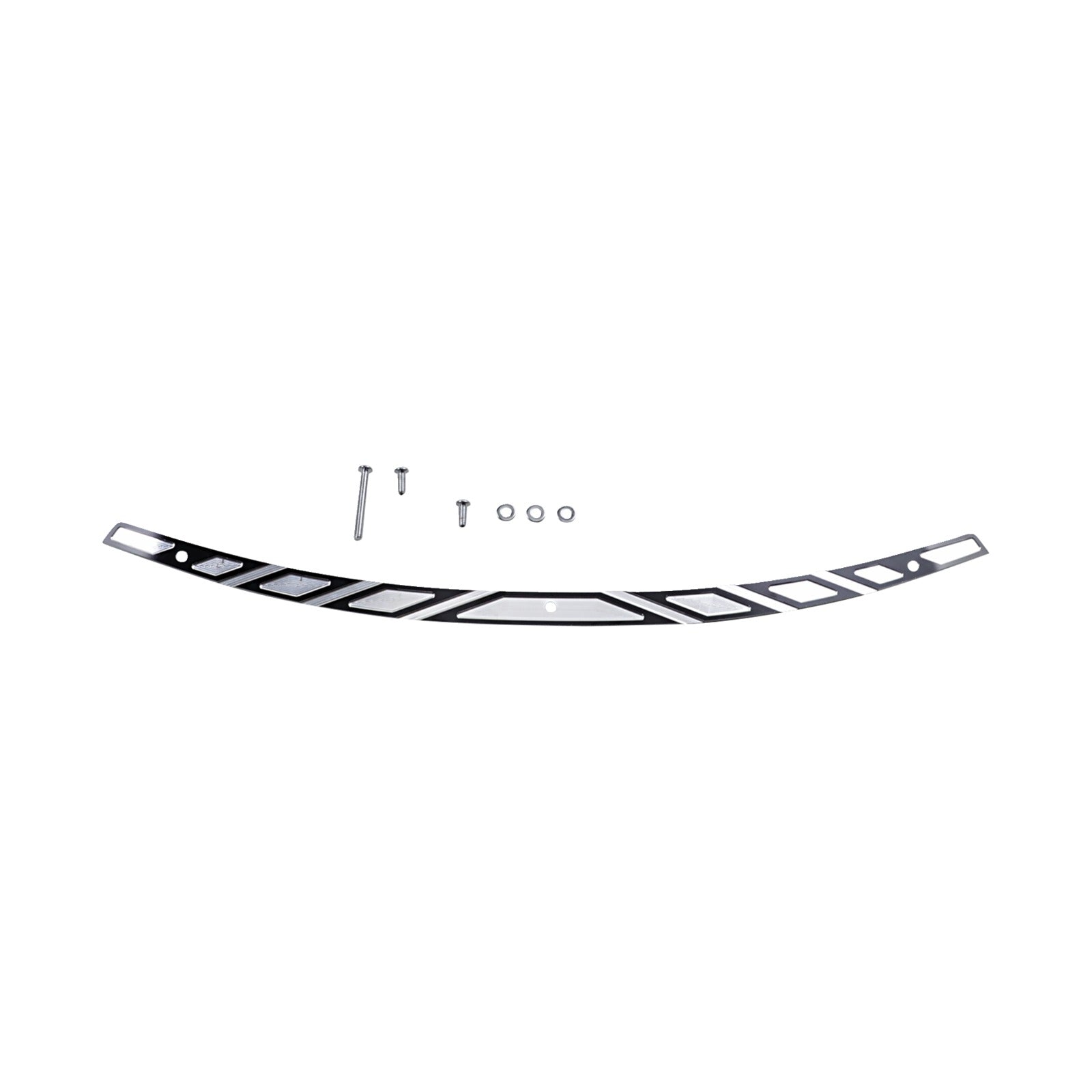 KLOCK WERKS - FLARE(R) WINDSHIELD TRIM - AZTEC - BLACK CONTRAST - '14-'25 FLH