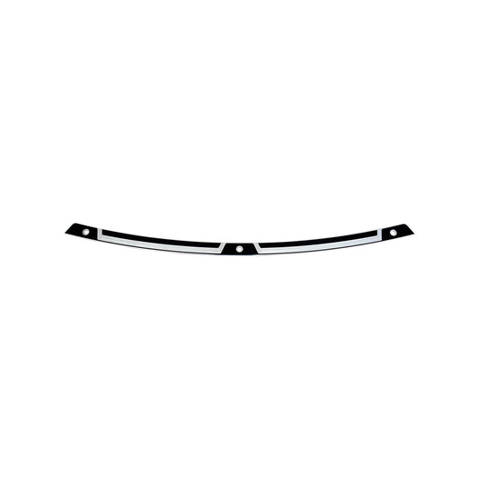 KLOCK WERKS - FLARE(R) WINDSHIELD TRIM - FLW - BLACK CONTRAST - '14-'25 FLH
