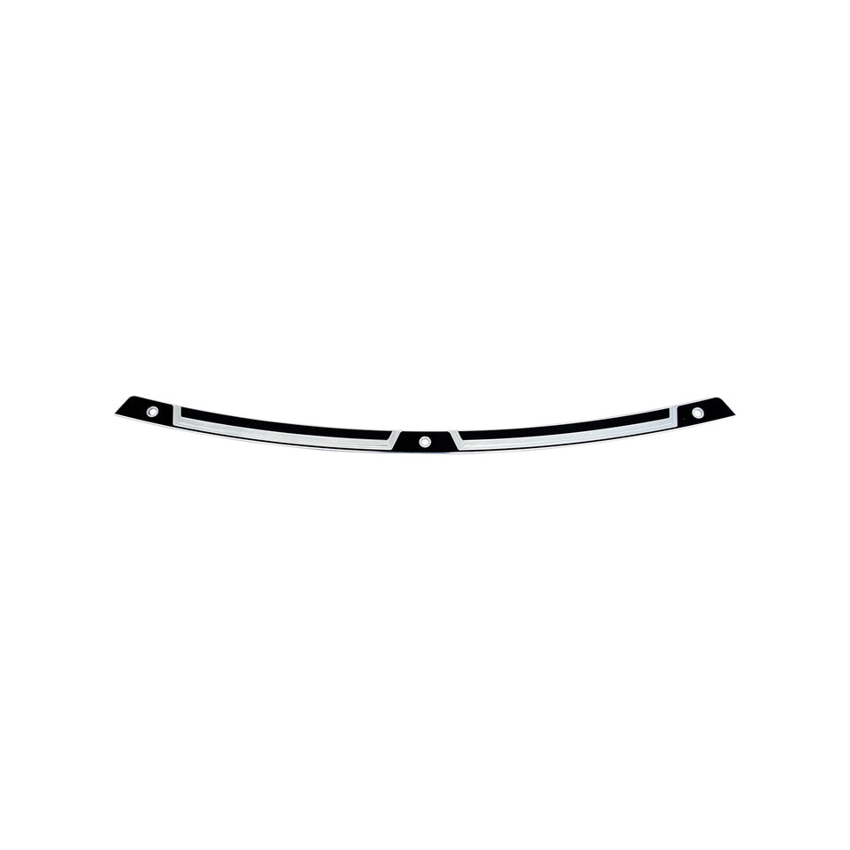 KLOCK WERKS - FLARE(R) WINDSHIELD TRIM - FLW - BLACK CONTRAST - '14-'25 FLH